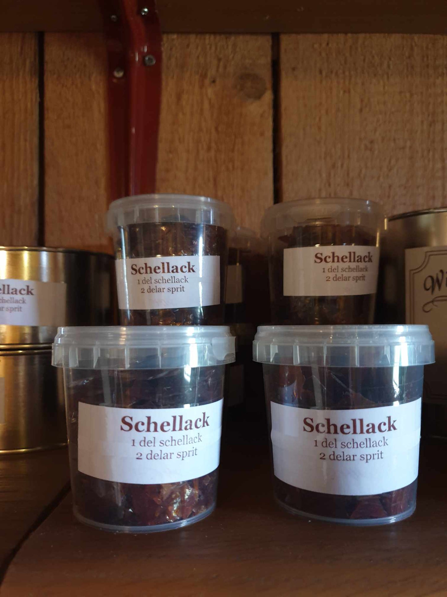 Schellack flingor